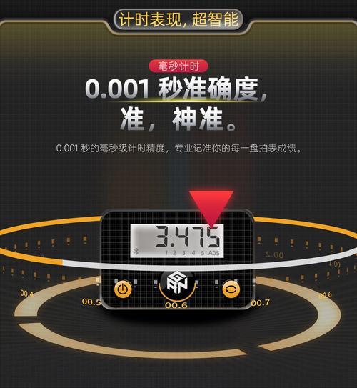 精准魔方计时新标杆 GAN Parameters专业比赛计时器少年优选
